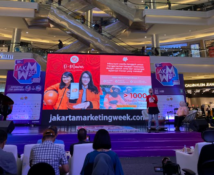 PosAja!, dalam ajang The 11th Annual Jakarta Marketing Week (JMW) 2023.